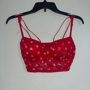 VS PINK Push-Up Lace Bralette